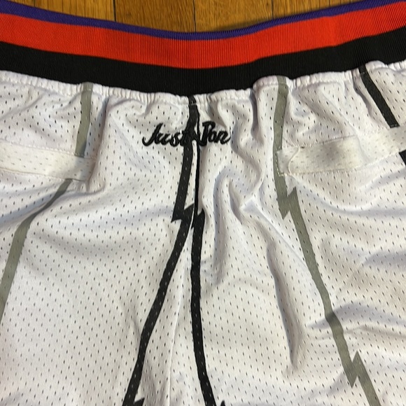 Just Don NBA Toronto Raptors Shorts, size Small - Picture 8 of 9